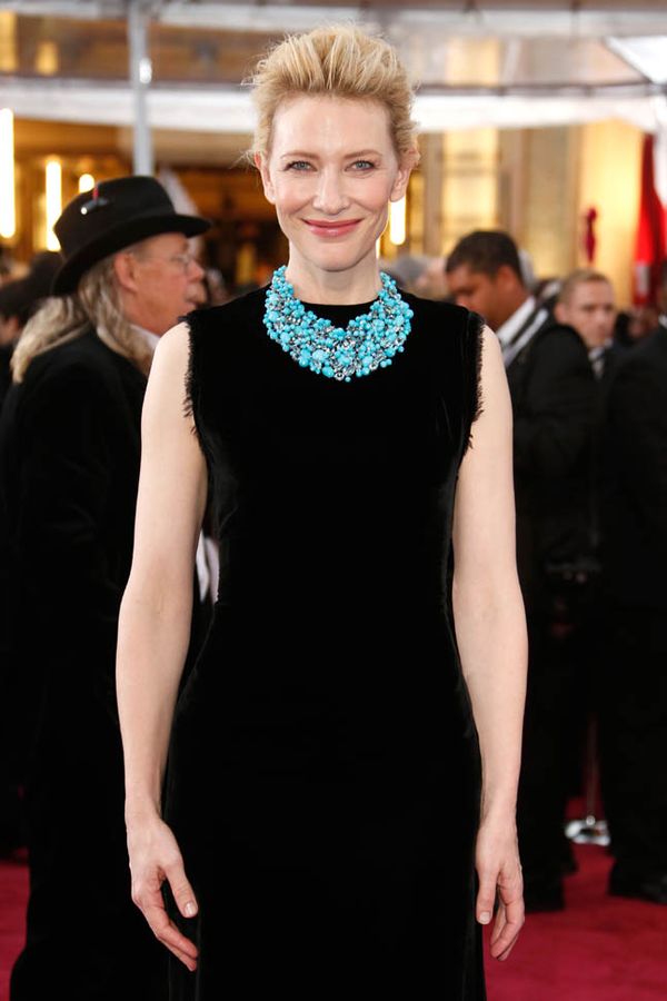 Cate Blanchett: Black Velvet at the Oscars