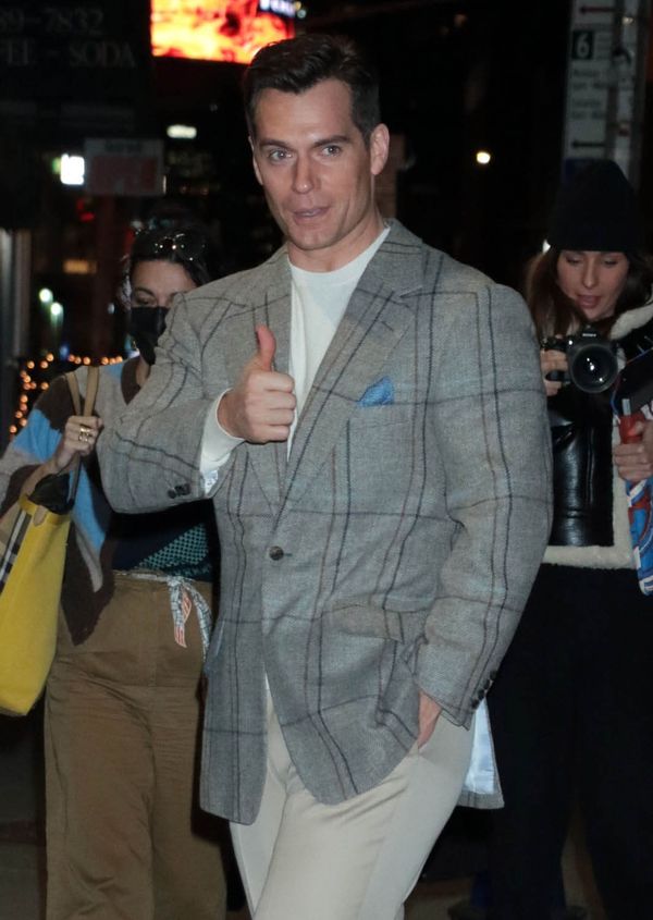 Henry Cavill is keeping busy