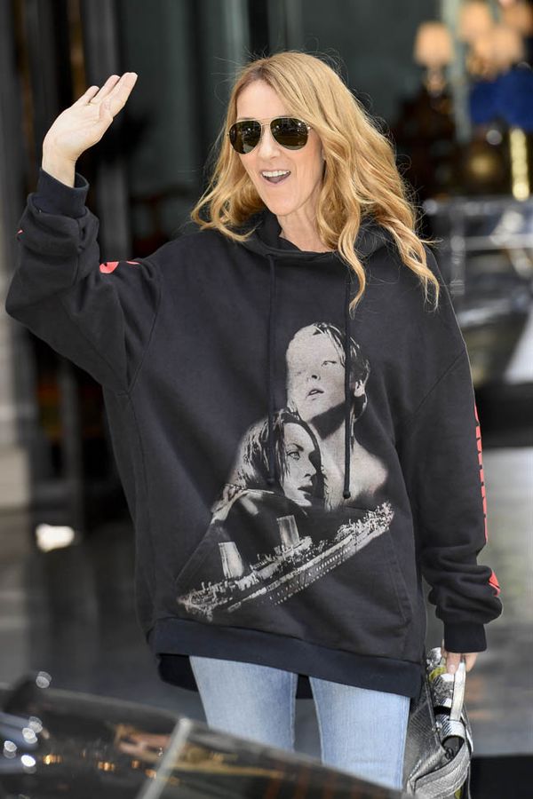 Celine’s heart will go on