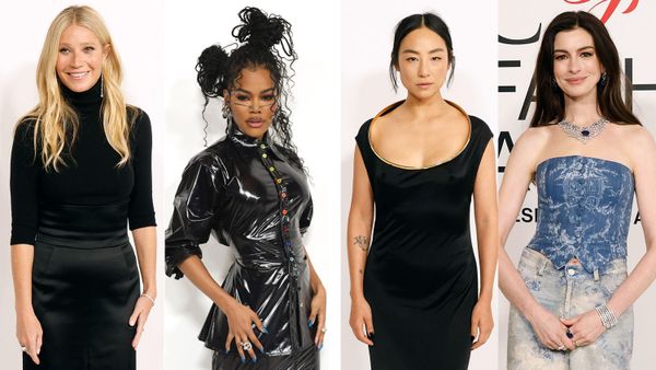 Annie, Greta, Gwyneth, and Teyana at the CFDAs