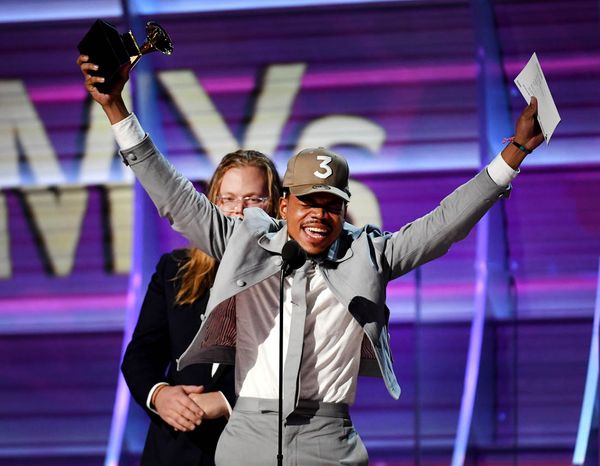 Chance took the Grammys to church
