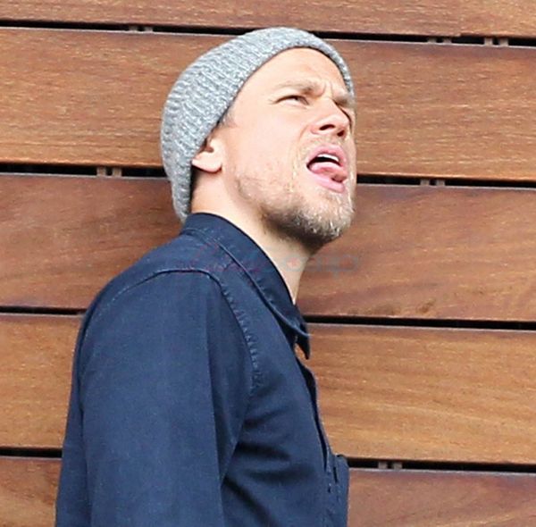 Charlie tastes the rain