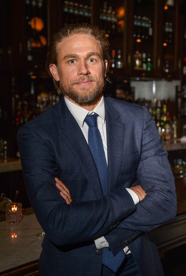 Charlie Hunnam at the Joker party