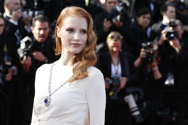 Cleopatra in Cannes...with Jessica Chastain