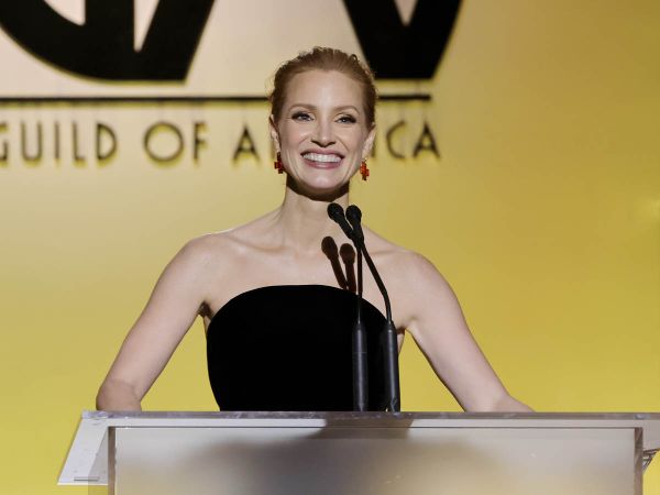 Jessica Chastain and the red carpet skip