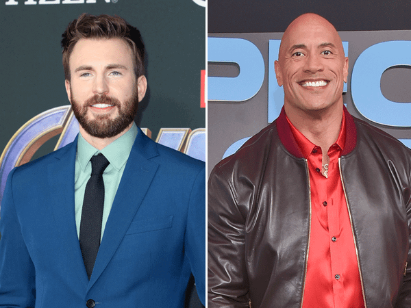 Chris Evans and The Rock team up for a holiday movie