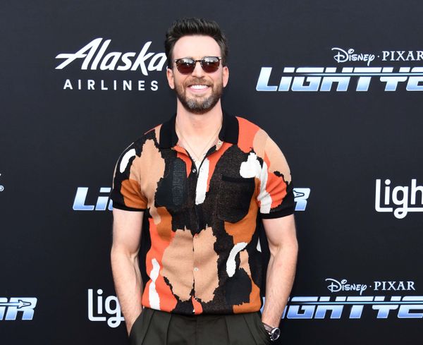 Chris Evans: A Summer Sweater and Great Hair