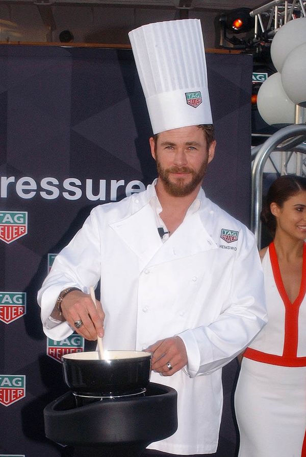 Thor makes scrambled eggs