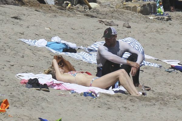 Kate & Chris at the beach