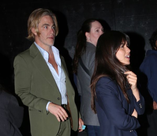 Chris Pine cleaned up