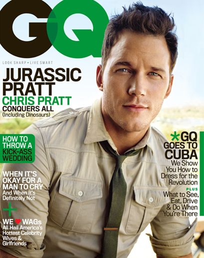 Chris Pratt’s GQ face