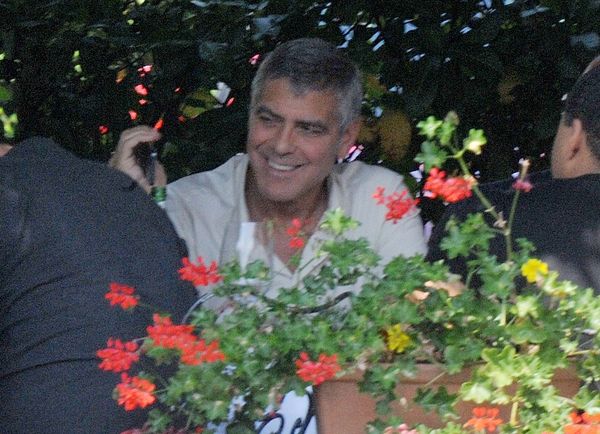 George Clooney’s telephone send-off