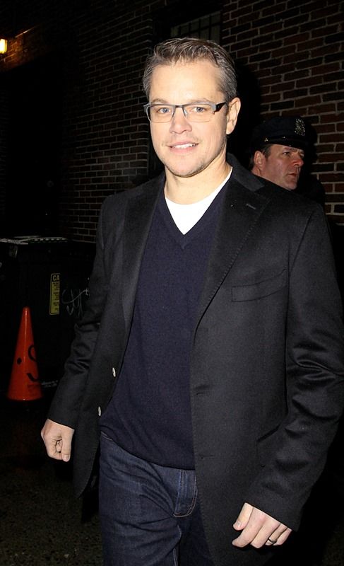 Matt Damon: caught in the middle