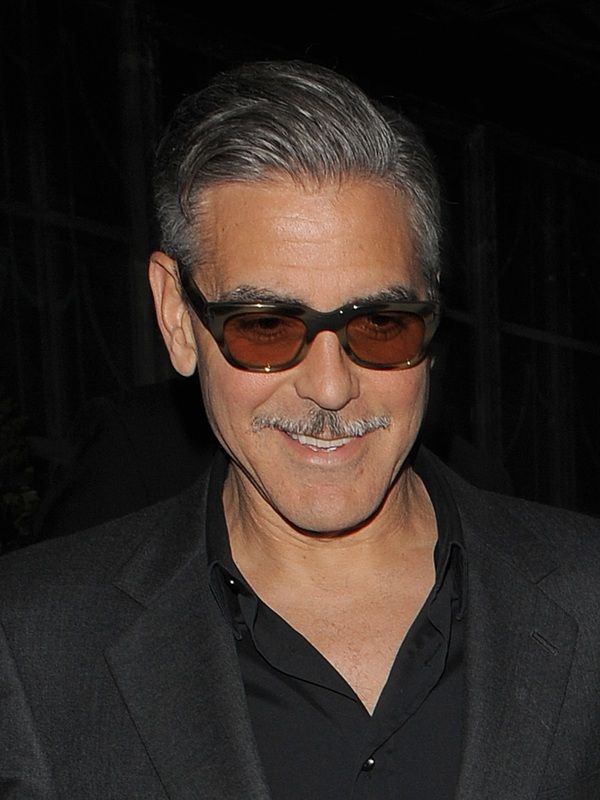 George and his ex ...without Stacy?