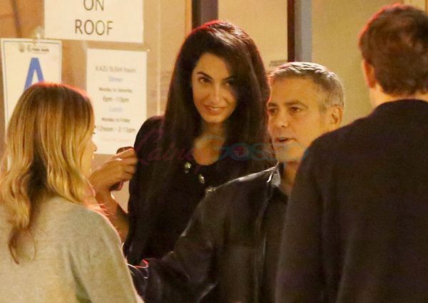 George Clooney introduces Amal