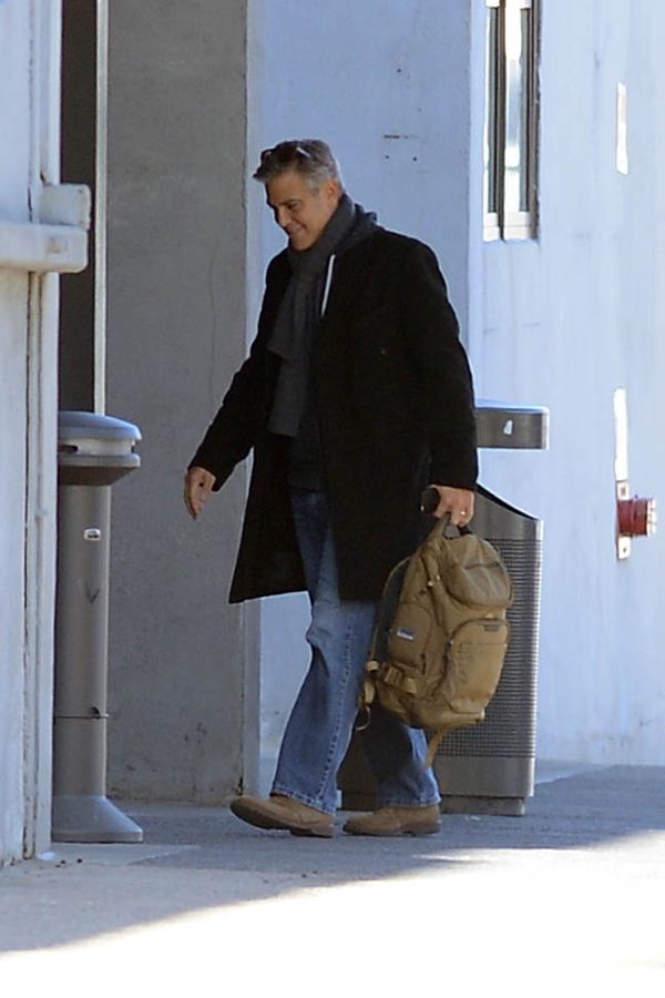 The Clooneys in New York