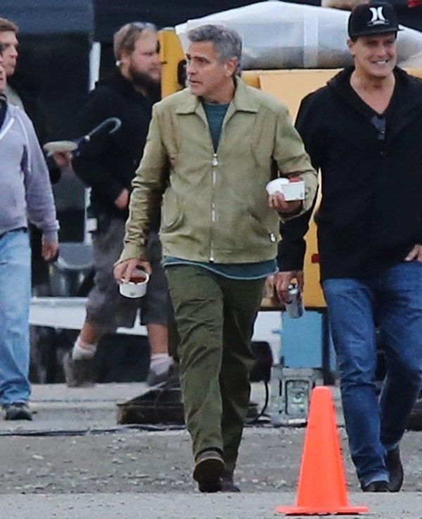 George Clooney goes back to work too