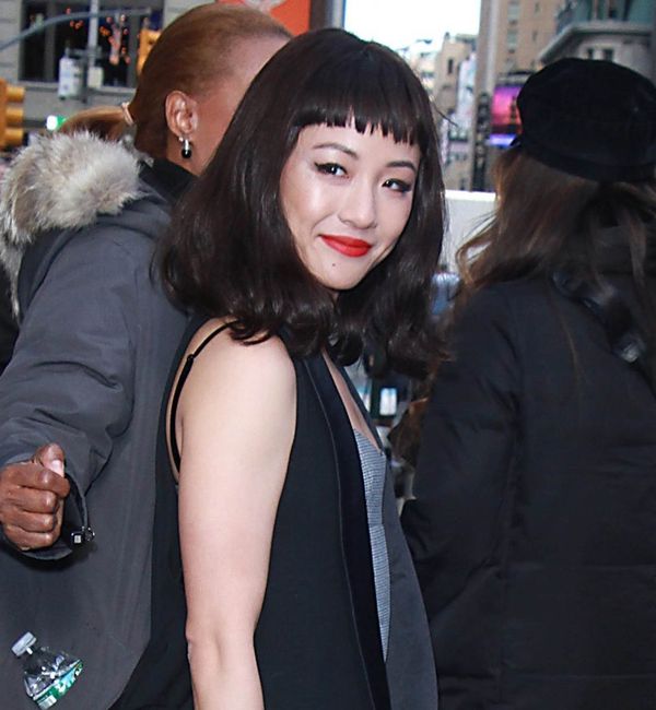 Constance Wu: still bangs…but where’s the trailer?!