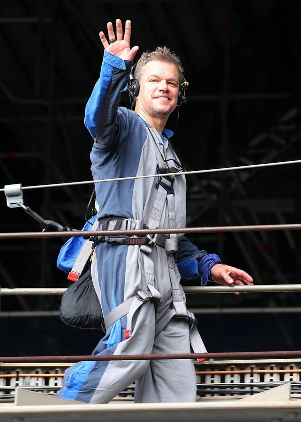 Matt Damon on the Bridge