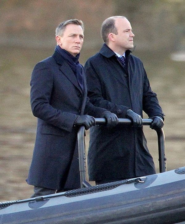 Bond Spectre’s first day