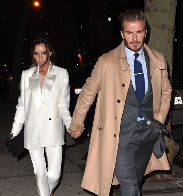Posh & Becks at Anna’s dinner