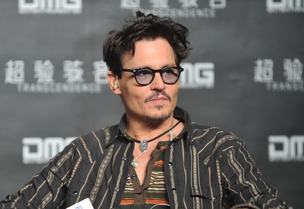 Johnny Depp looks good in China