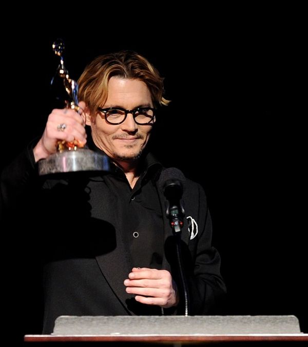 Johnny Depp: a musician and makeup