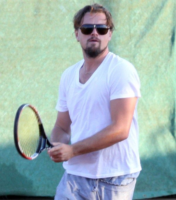 Leo and Toni on the court