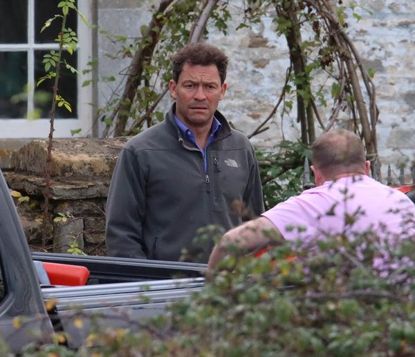 Dominic and Catherine at the Castle