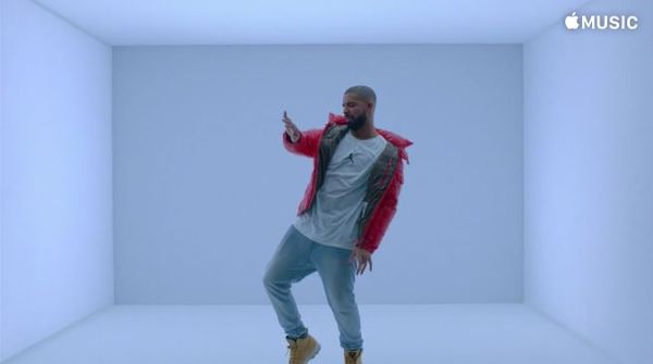 Drake: dancing and turtlenecks