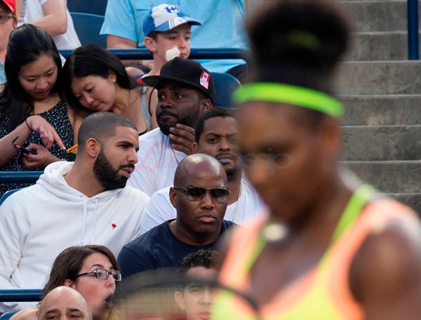 Serena’s victory kiss