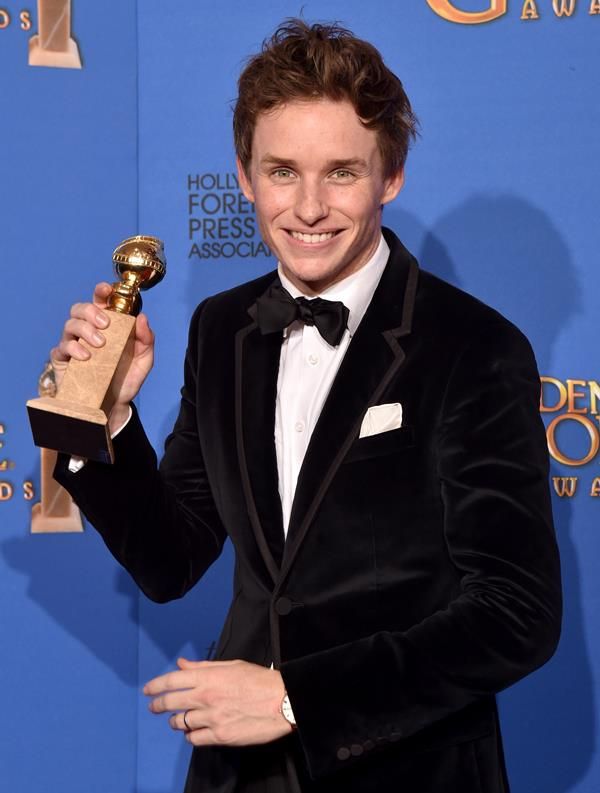 Eddie Redmayne: a Golden Globes wedding gift