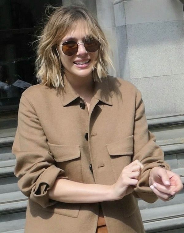 Elizabeth Olsen out and about, London edition