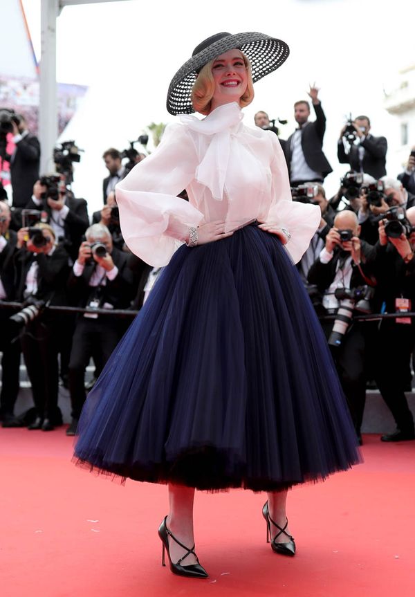 Outfit of the Week: Elle Fanning at Cannes again