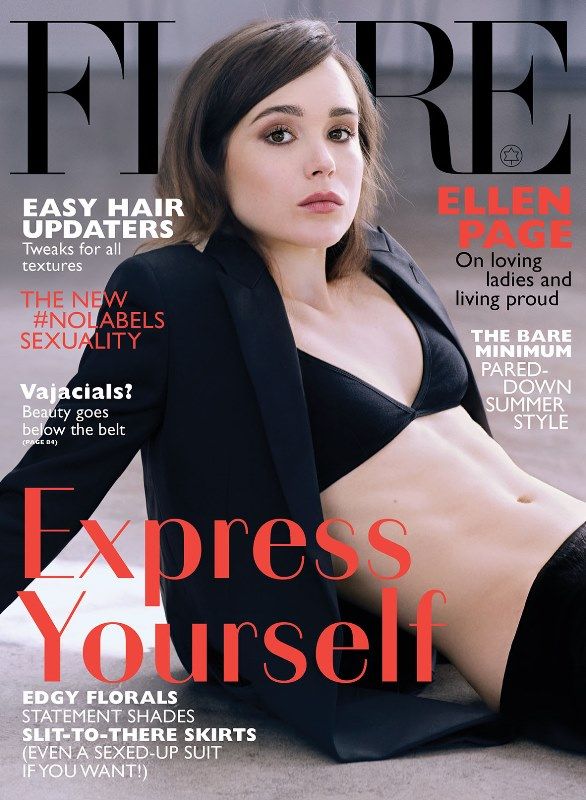 Ellen Page’s FLARE cover