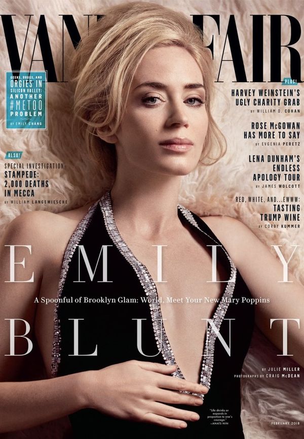 Emily Blunt gives us “bum-pinching”