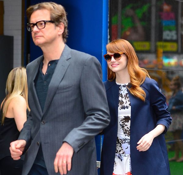 Emma & Colin promote Magic In The Moonlight