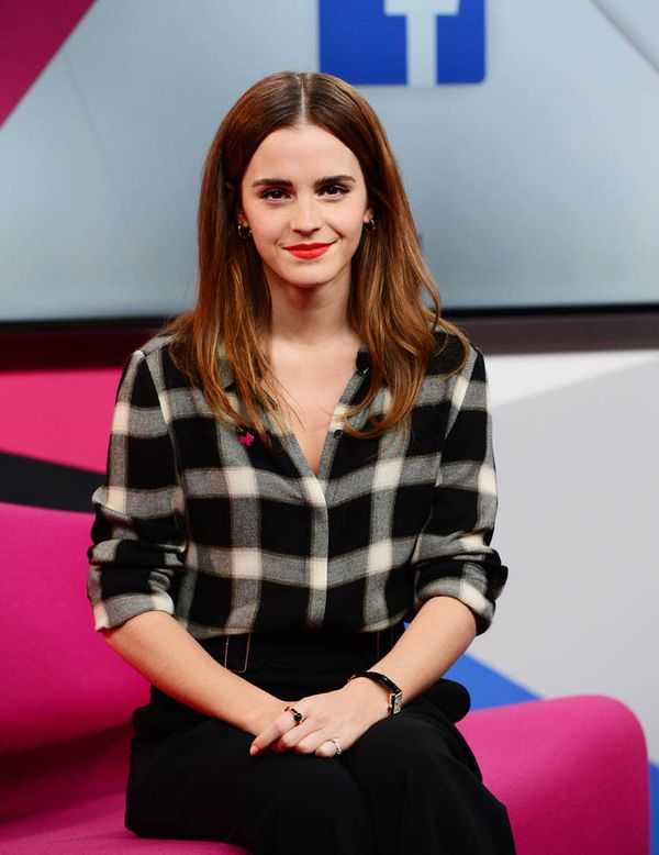 Emma Watson Shouting Brilliance In The Wind