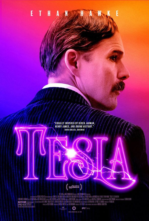 Ethan Hawke in Tesla