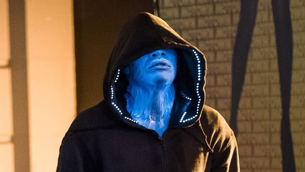 Jamie Foxx is a blue albino crocodile