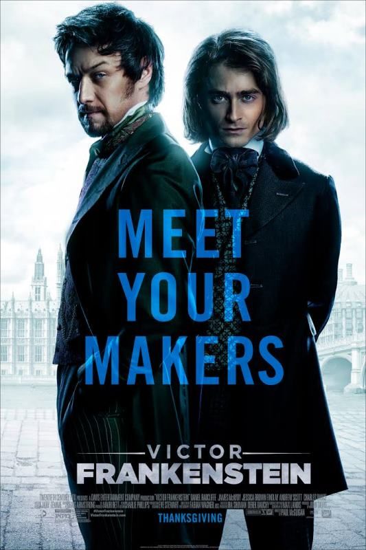 James McAvoy and DanRad in Victor Frankenstein