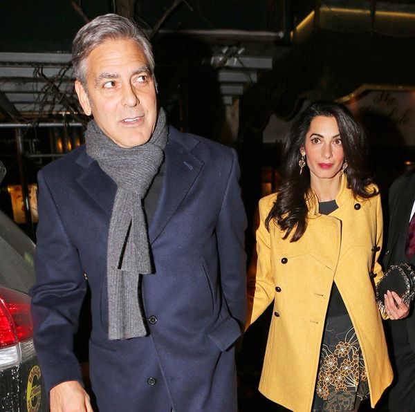 Professor Clooney’s New York weekend