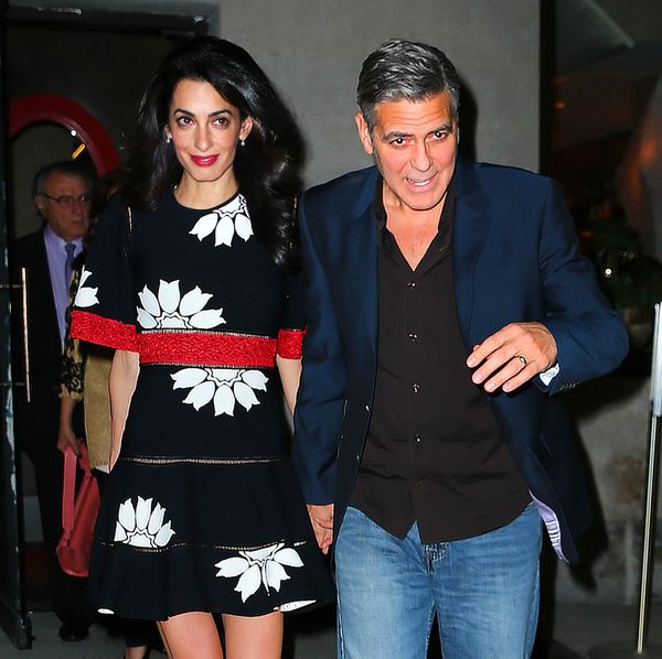 A Clooney-Alamuddin dinner