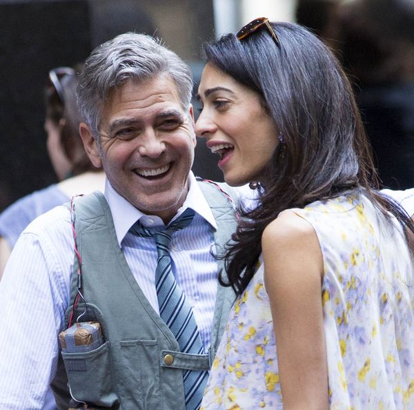 The happy, hilarious Clooneys