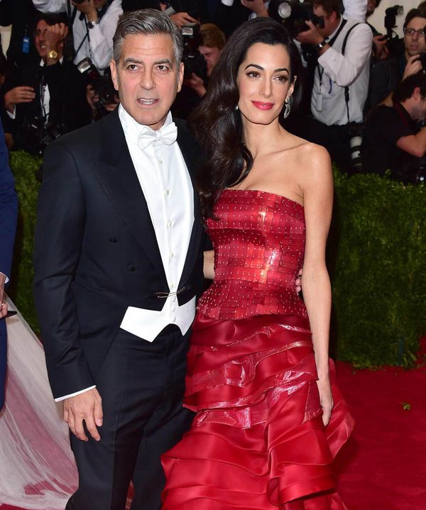 The Clooneys first MET Gala