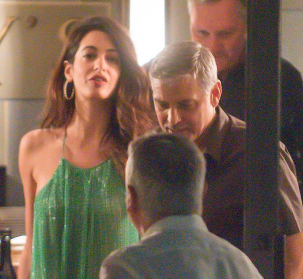 George Clooney: on fights and barf