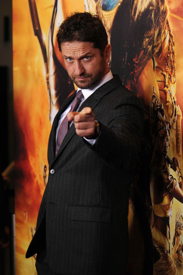 Gerard Butler in the ridiculous Gods of Egypt