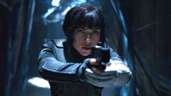 Scarlett Johansson unplugs from the Matrix