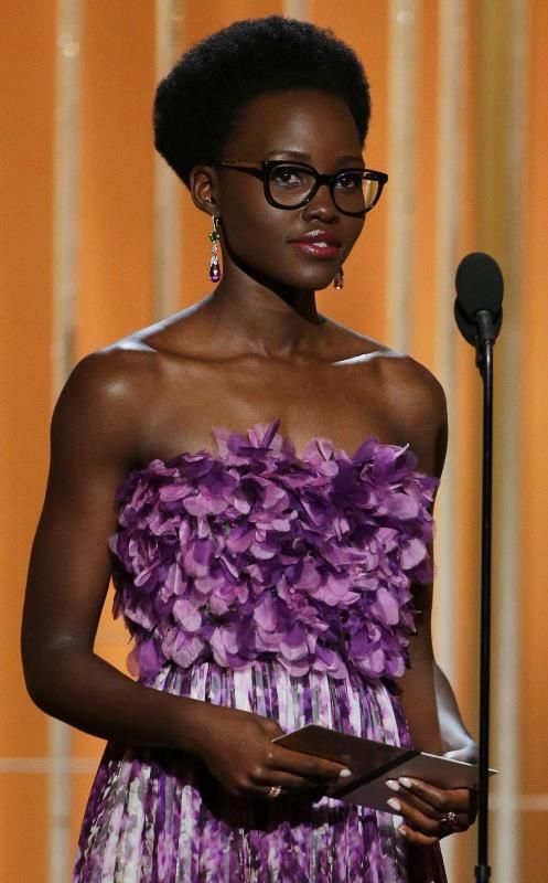 Lupita Nyong’o: Globes Best Glasses