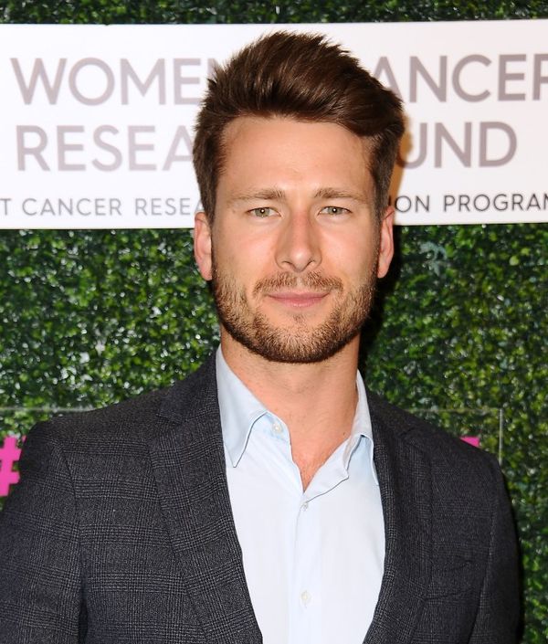 Glen Powell shows his work